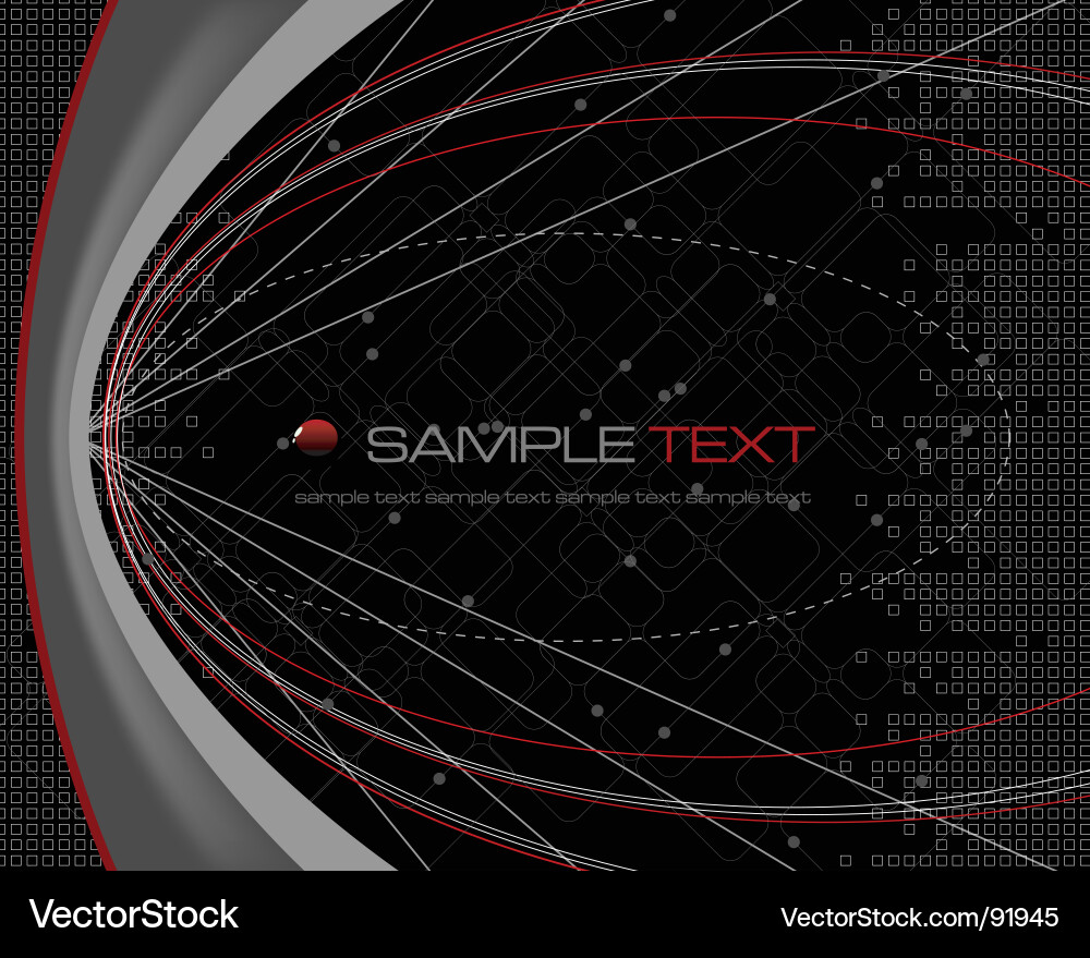 Modern Circuit Network Background vector image