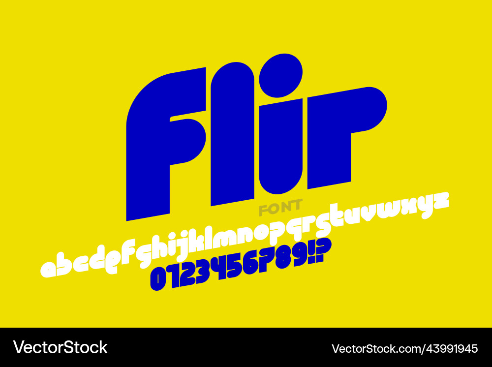 Modern lowercase style font design alphabet Modern lowercase style font design alphabet vector image