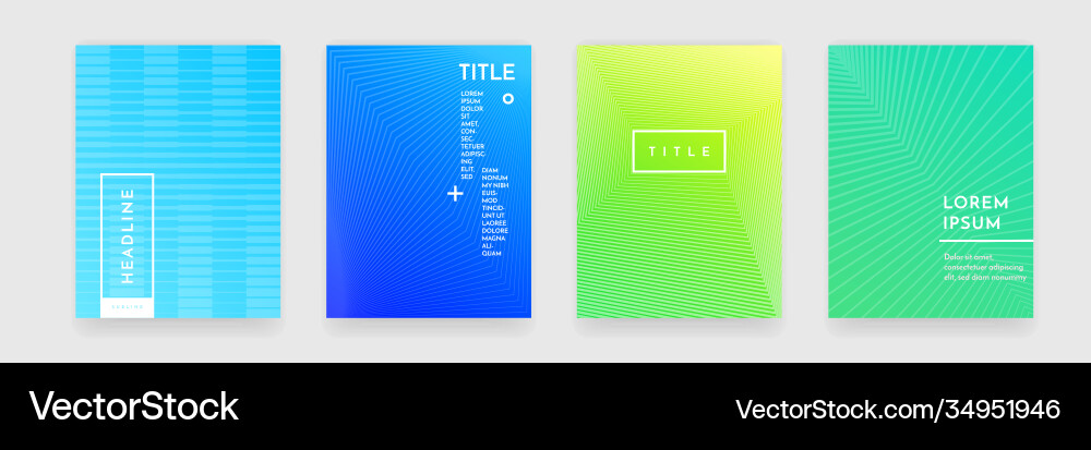 Abstract Gradient Color Texture Vector Image