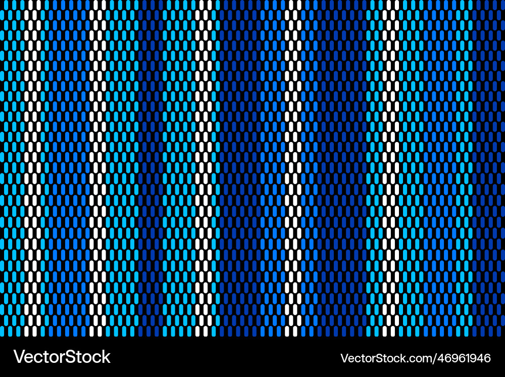 Fabric pattern with multicolored stripes Vector Image