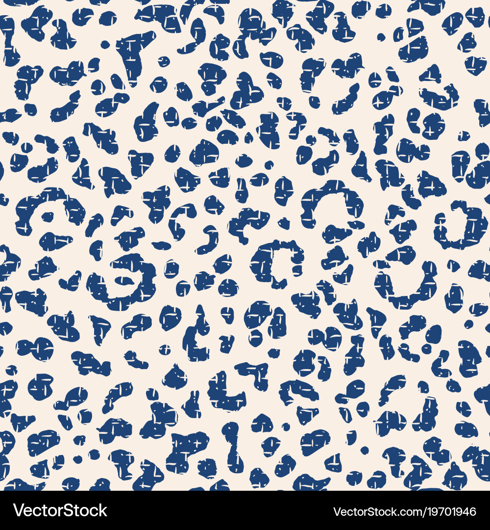 Leopard seamless pattern Vector Image