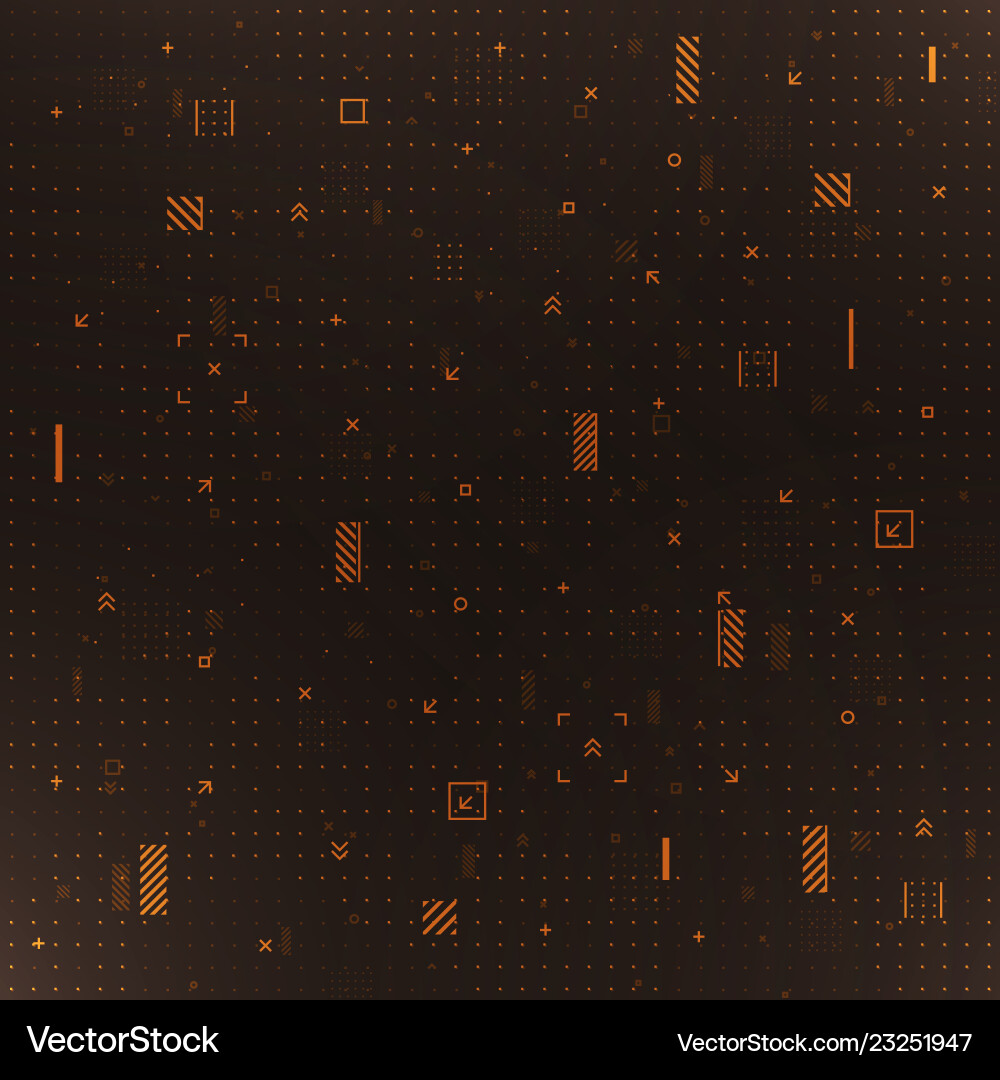 Abstract Data Technology Background vector image