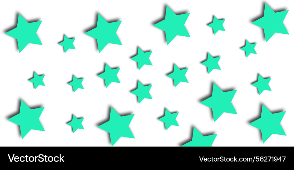 Abstract seamless pattern of star with soft shadow Abstract seamless pattern of star with soft shadow Vector Image