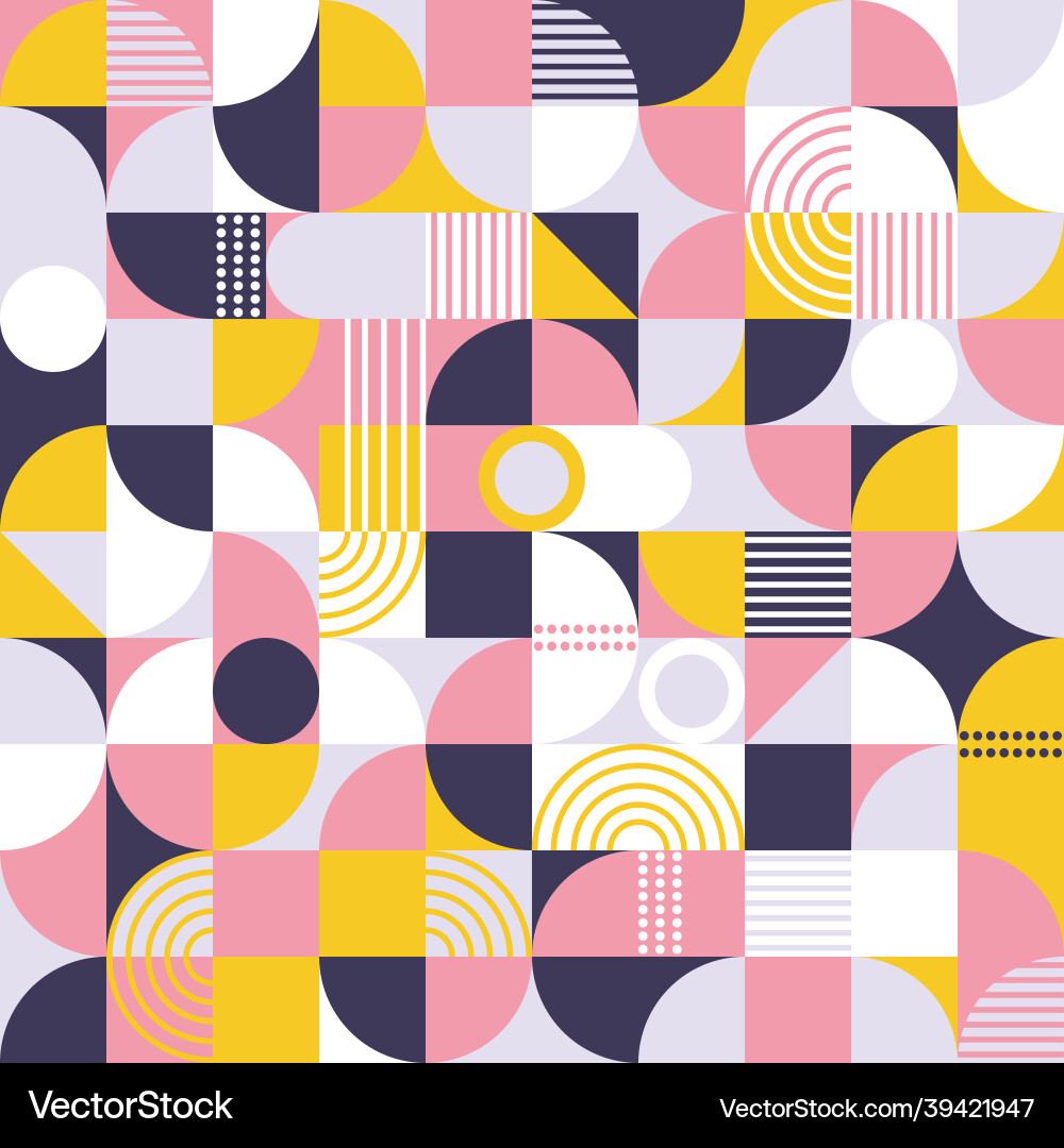 Geometric minimalistic seamless pattern Geometric minimalistic seamless pattern vector image