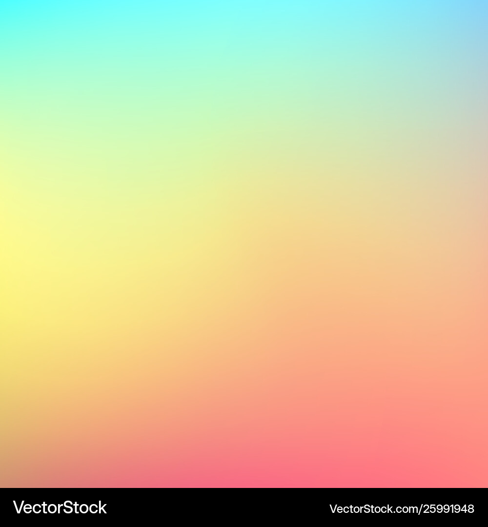 Abstract blurred gradient background soft color vector image