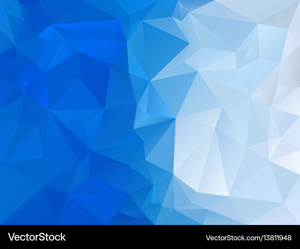 Abstract irregular polygon background vector image
