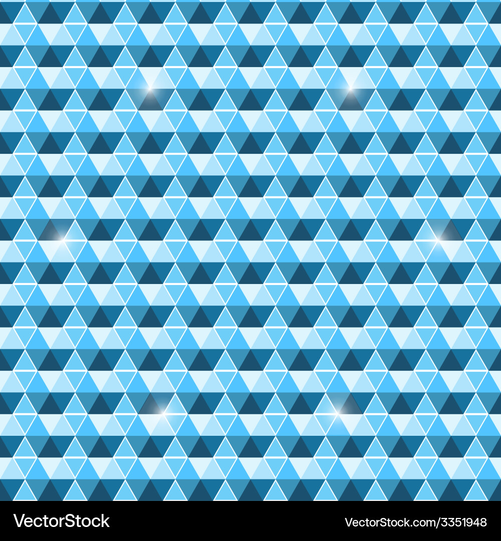 Beautiful seamless hexagon pattern background vector image