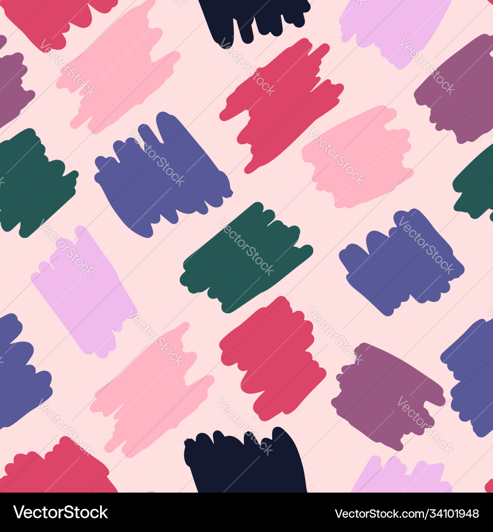 Creative seamless pattern with colorful shapes Creative seamless pattern with colorful shapes vector image