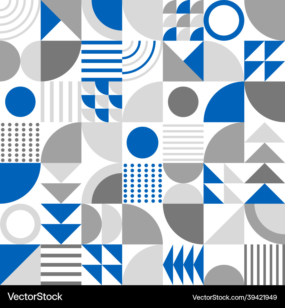 Geometric minimalistic seamless pattern Geometric minimalistic seamless pattern vector image