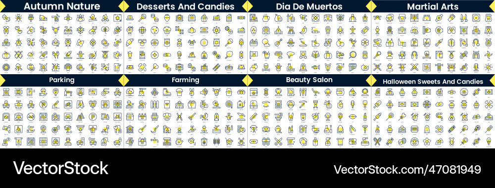 Linear style icons pack in this bundle include Linear style icons pack in this bundle include vector image