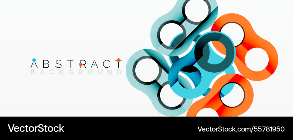 Abstract circle element composition Abstract circle element composition Vector Image