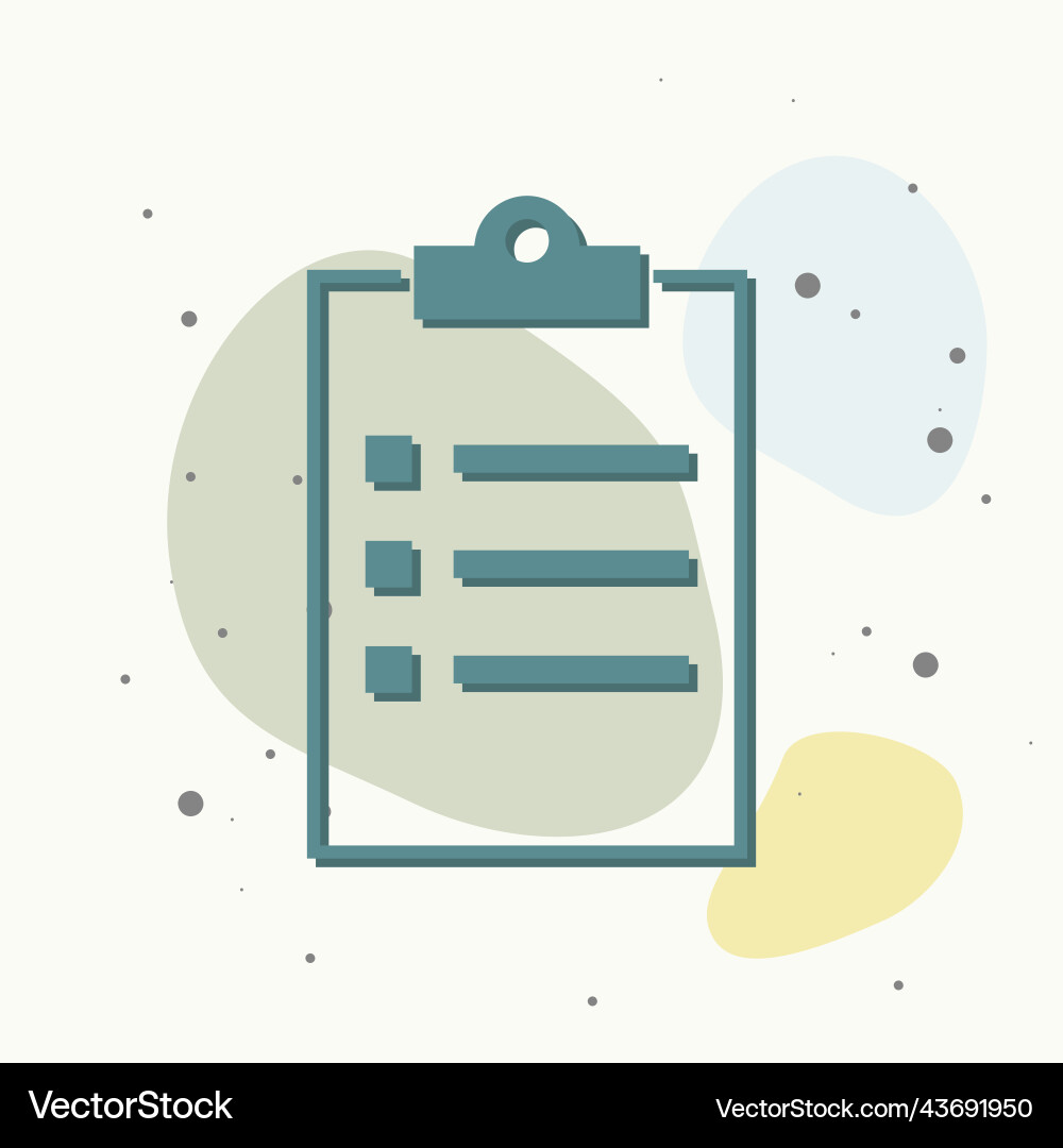 Clipboard and checklist with checkmarks business Clipboard and checklist with checkmarks business vector image