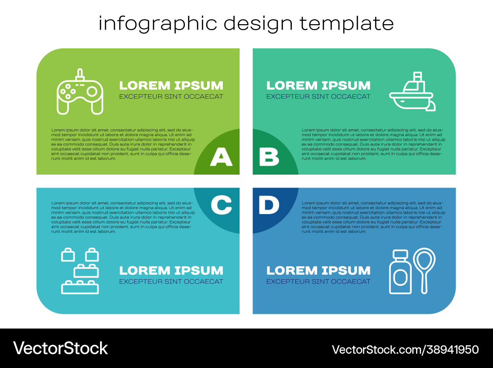 Set line toy building block bricks gamepad soap Set line toy building block bricks gamepad soap Vector Image