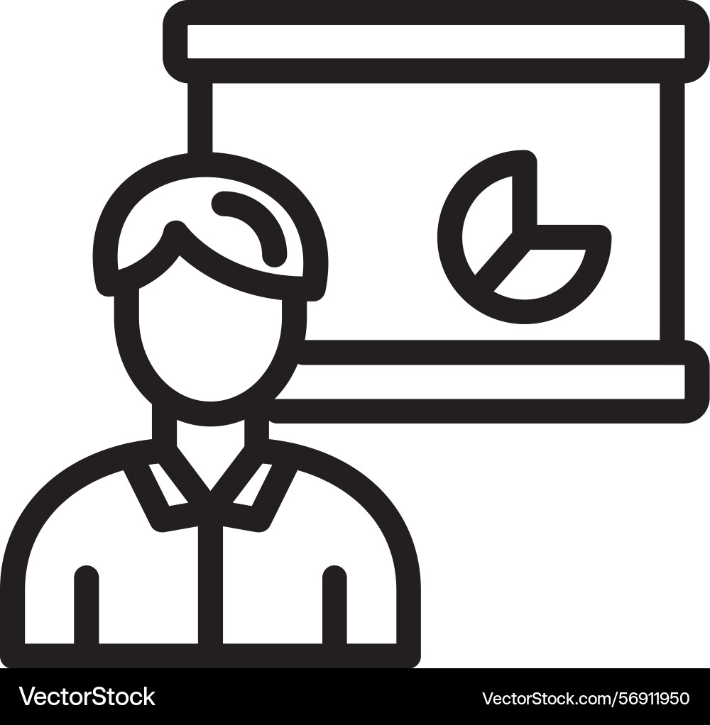 Training session linear style icon design Vector Image