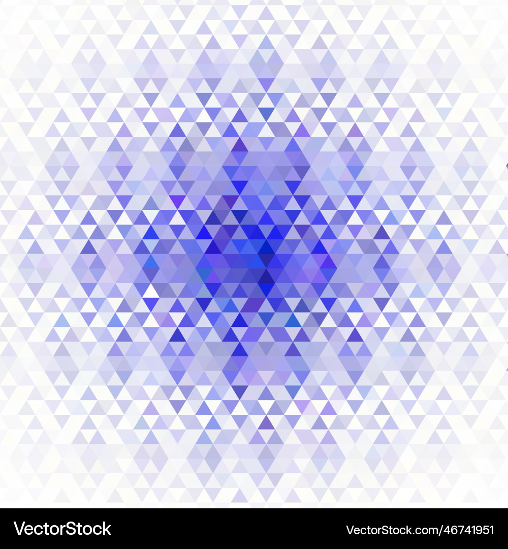 Abstract low poly background of triangles Vector Image