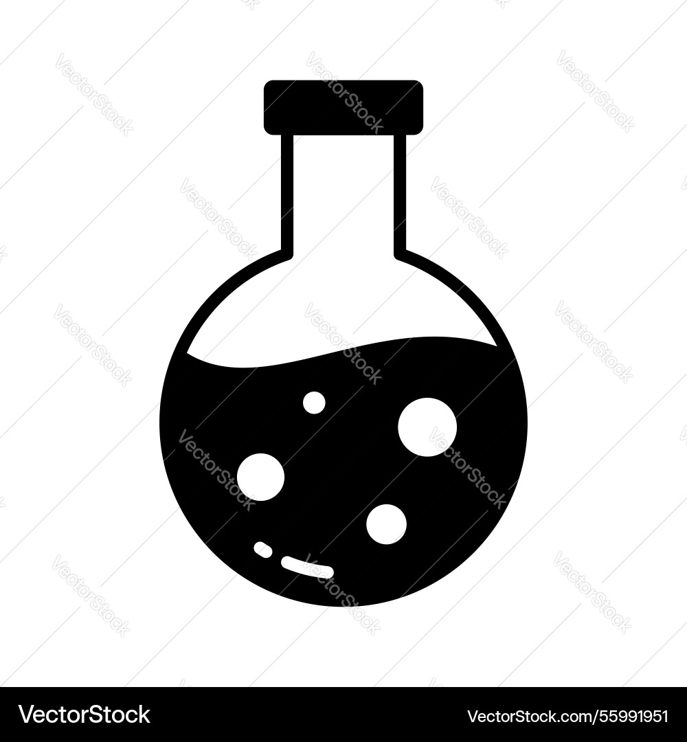 Flask vector image