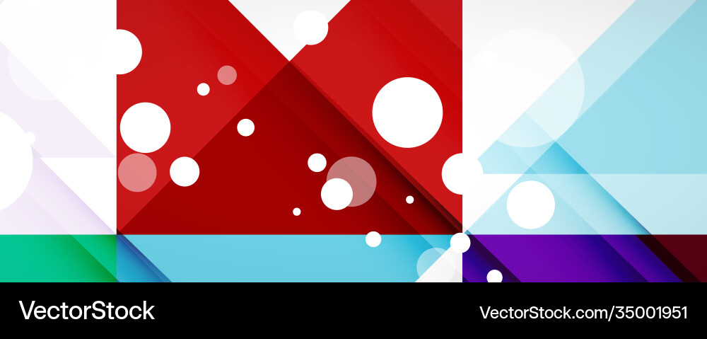Geometric abstract background techno color Geometric abstract background techno color vector image
