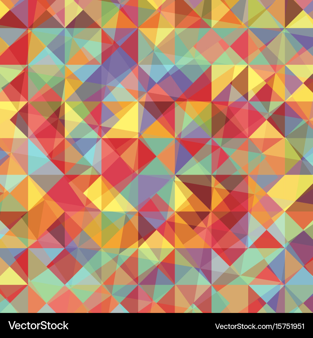 Geometric Triangle Pattern vector image