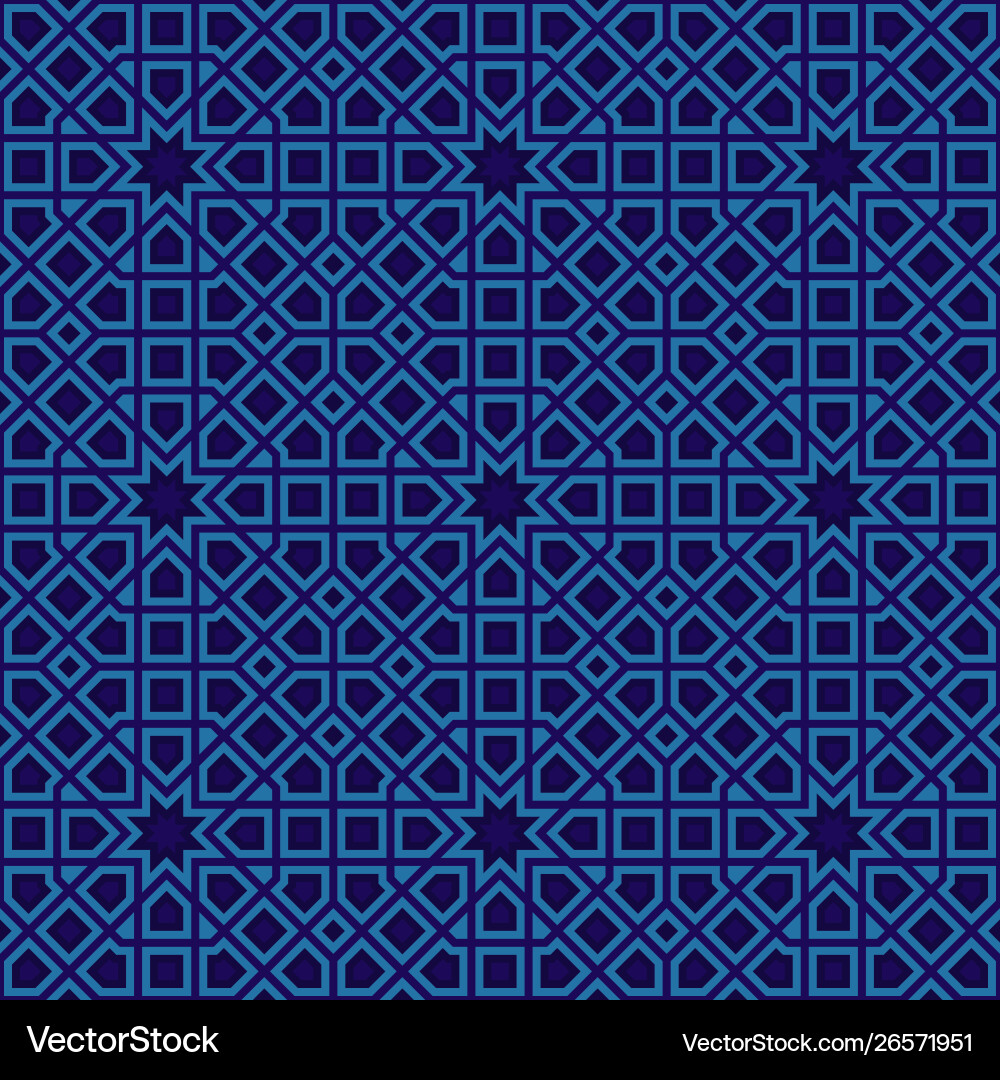 Intricate Islamic Pattern vector image