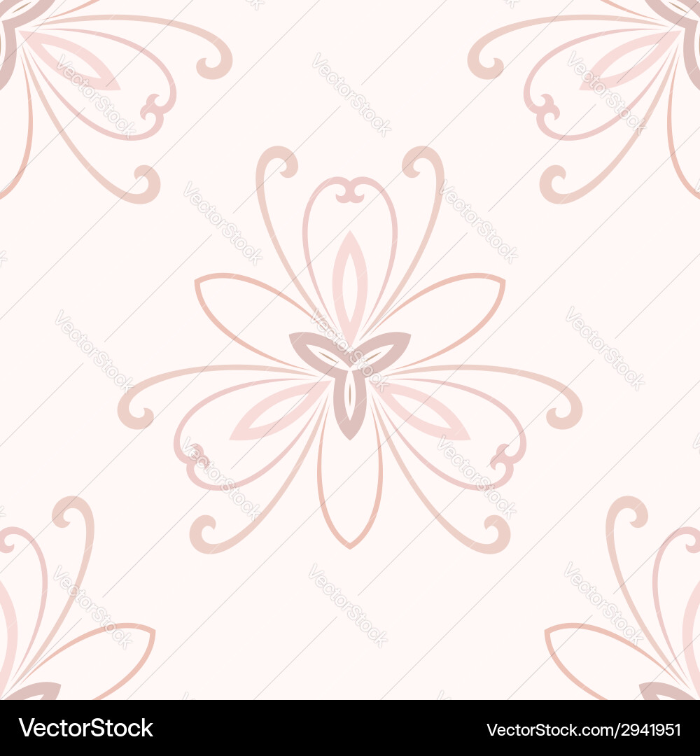 Orient seamless pattern abstract background Vector Image