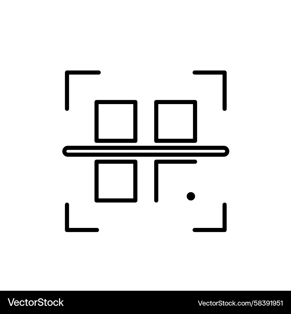 Scan Payment & E-commerce Code Vector Image