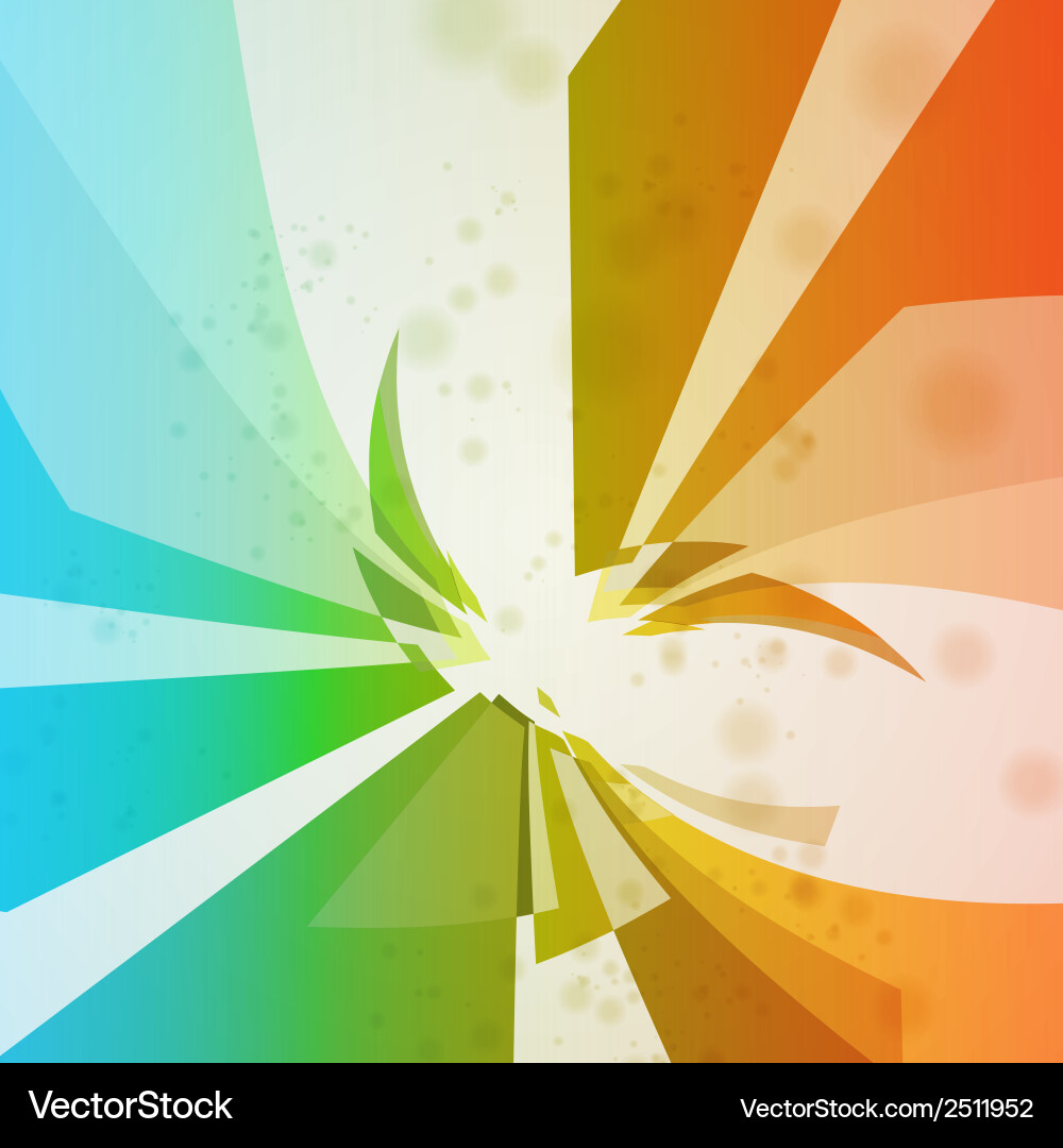 Abstract background colorful elements - editable vector image