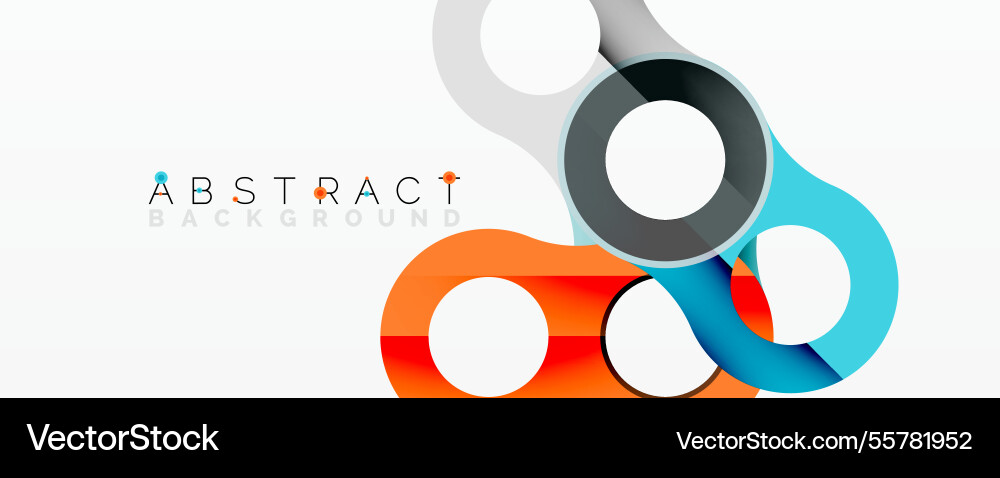 Abstract circle element composition Abstract circle element composition Vector Image