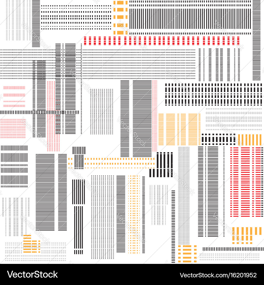 Geometric Line Texture Pattern vector image
