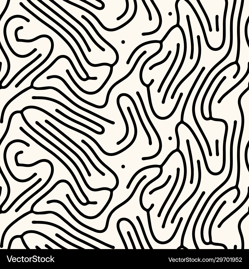 Seamless abstract pattern with rounded Seamless abstract pattern with rounded vector image