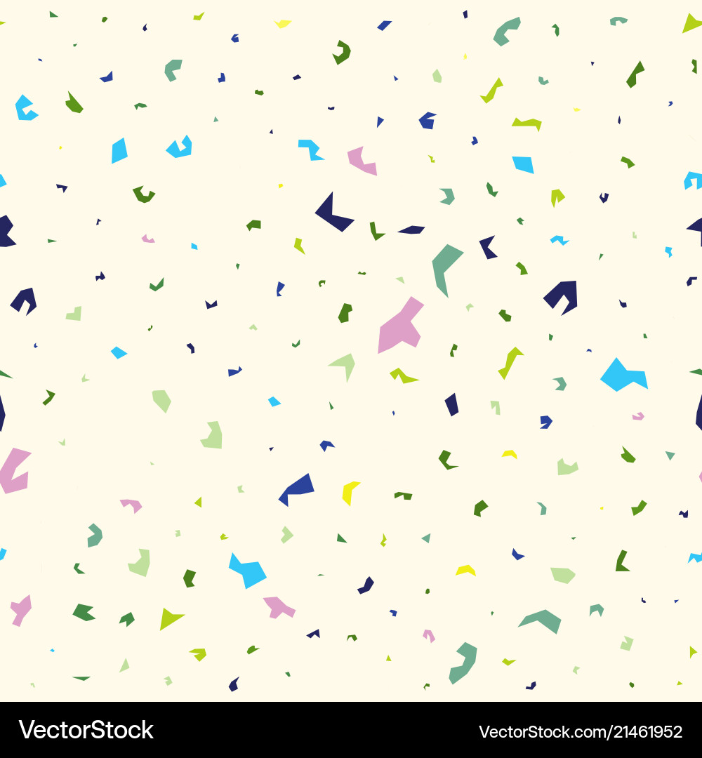 Terrazzo seamless pattern background Terrazzo seamless pattern background vector image