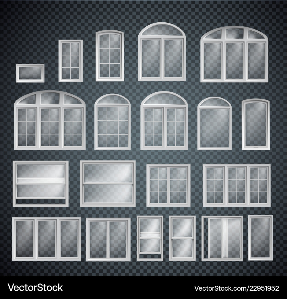 Window Frame Collection vector image