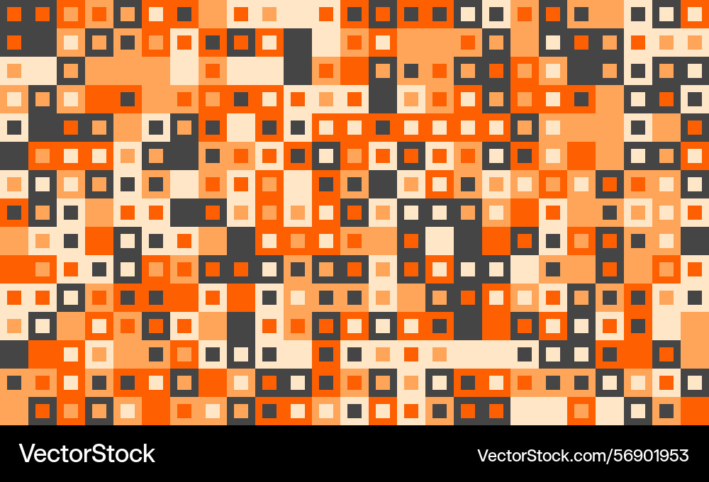 Abstract geometric pattern with warmtoned squares Abstract geometric pattern with warmtoned squares Vector Image