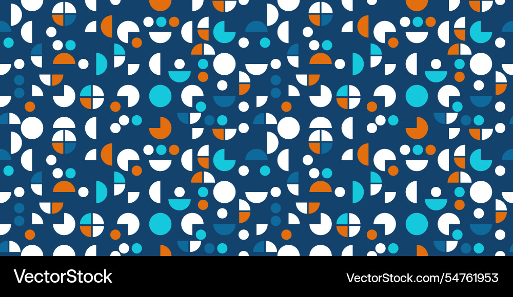 Abstract pattern of circles Vector Image
