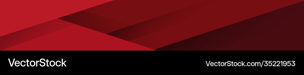 Abstract red background with lines and shadows vector image