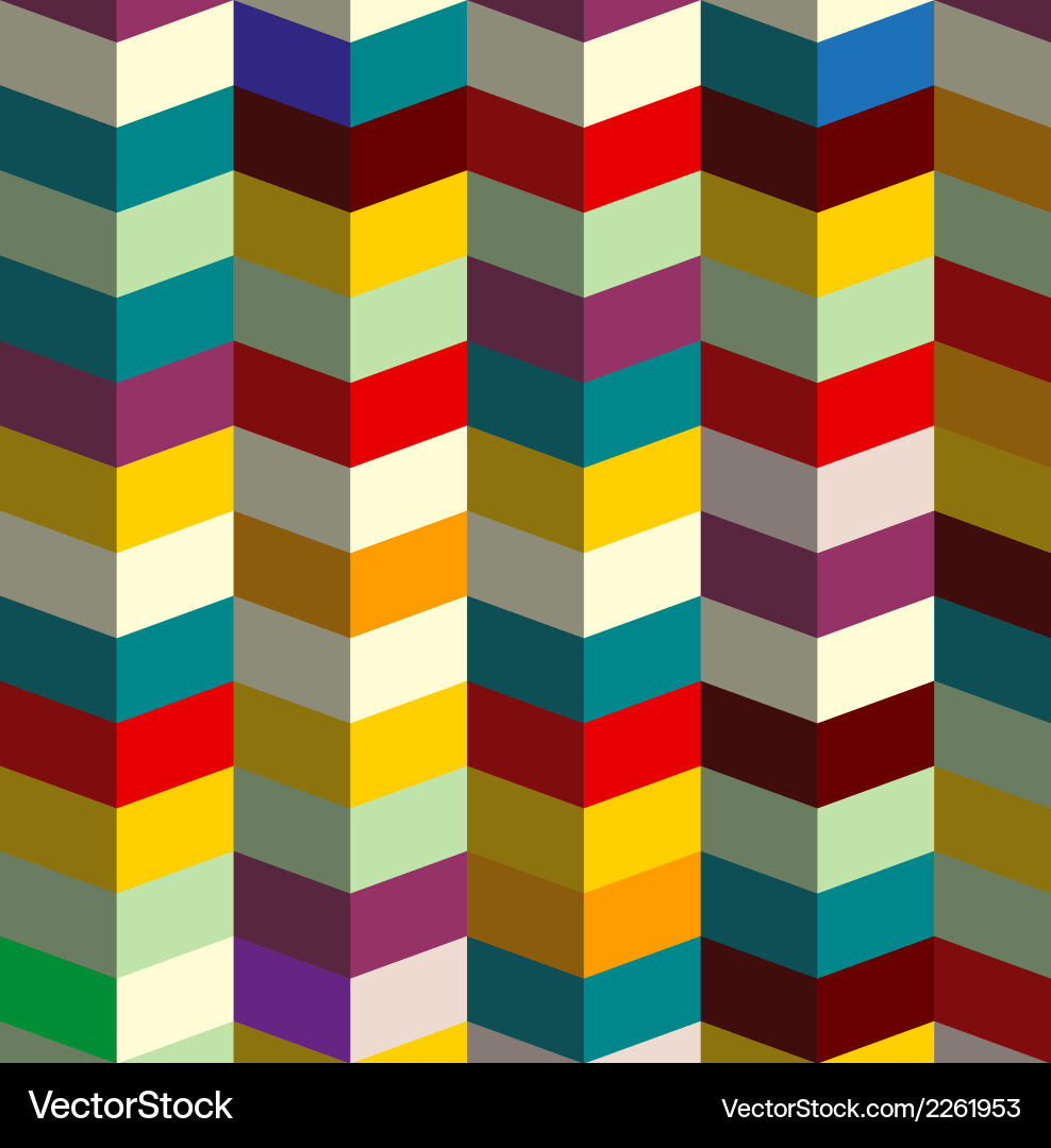 Dynamic Zigzag Pattern vector image