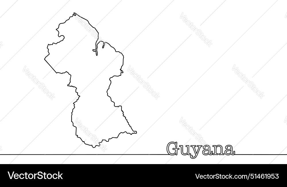 Guyana Vector Image