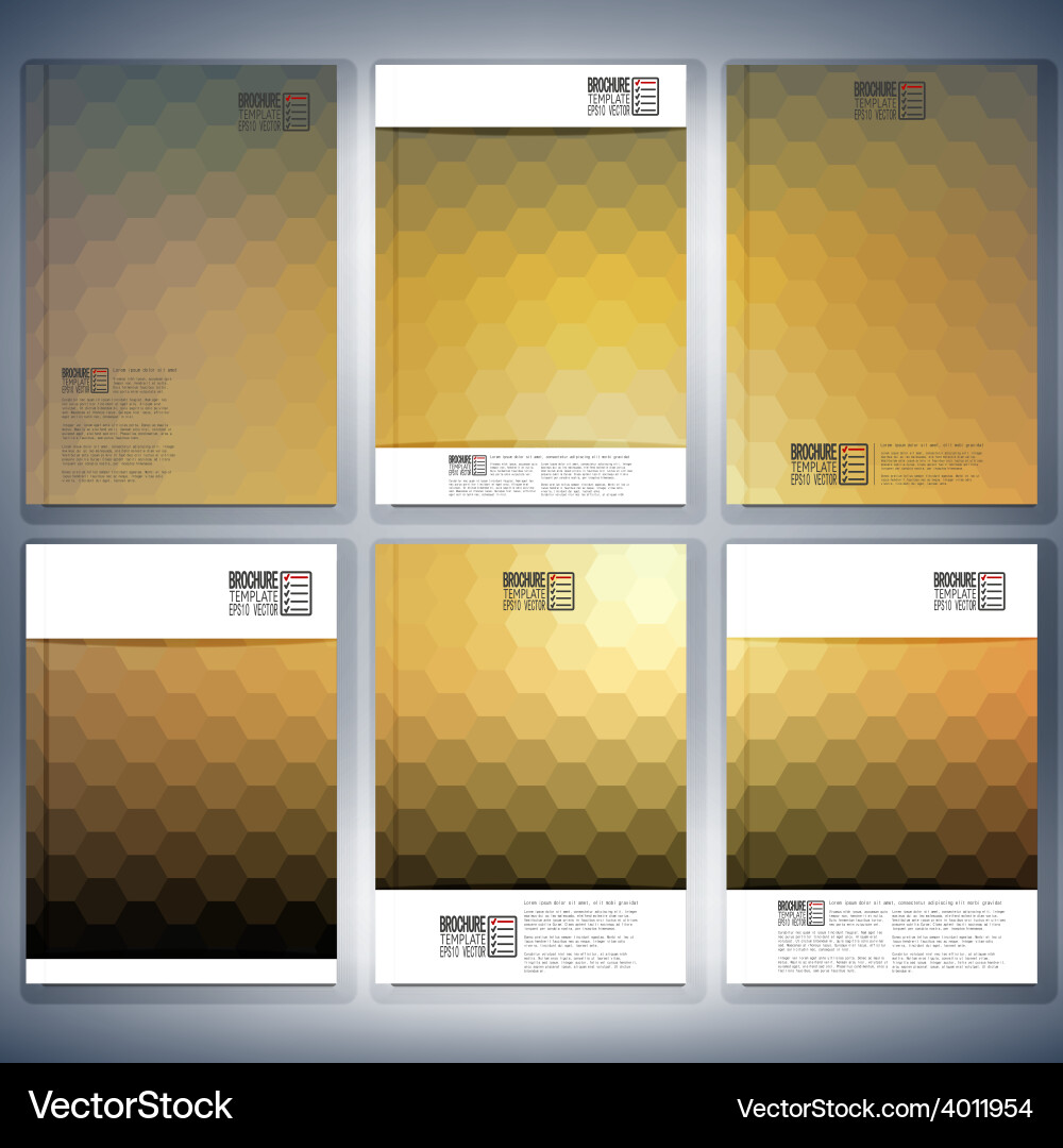 Geometric backgrounds abstract hexagonal patterns Geometric backgrounds abstract hexagonal patterns vector image