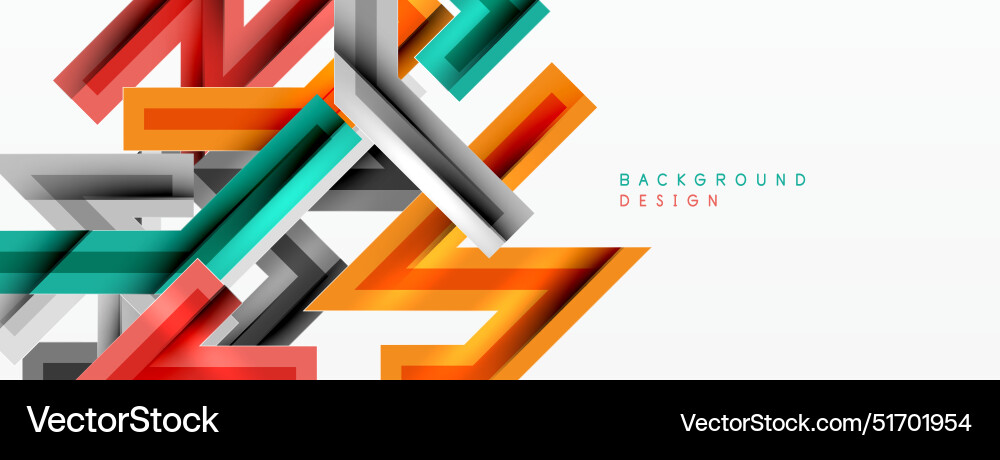 Line zig zag dynamic geometric abstract background Line zig zag dynamic geometric abstract background vector image
