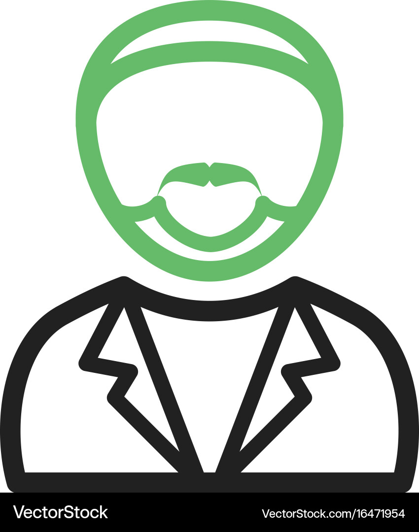 Man in tuxedo Vector Image