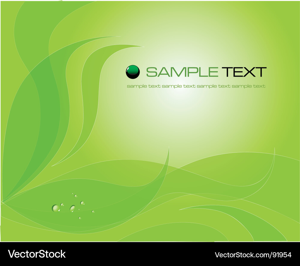 Nature abstract background Royalty Free Vector Image