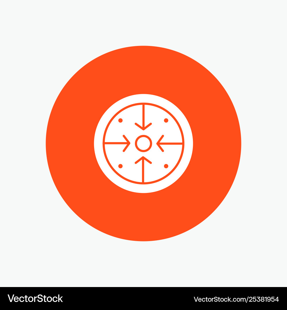 Stages goals implementation operation process Vector Image