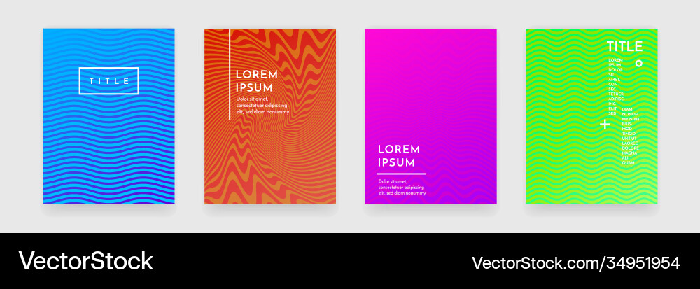 Wavy abstract pattern texture book brochure Wavy abstract pattern texture book brochure vector image