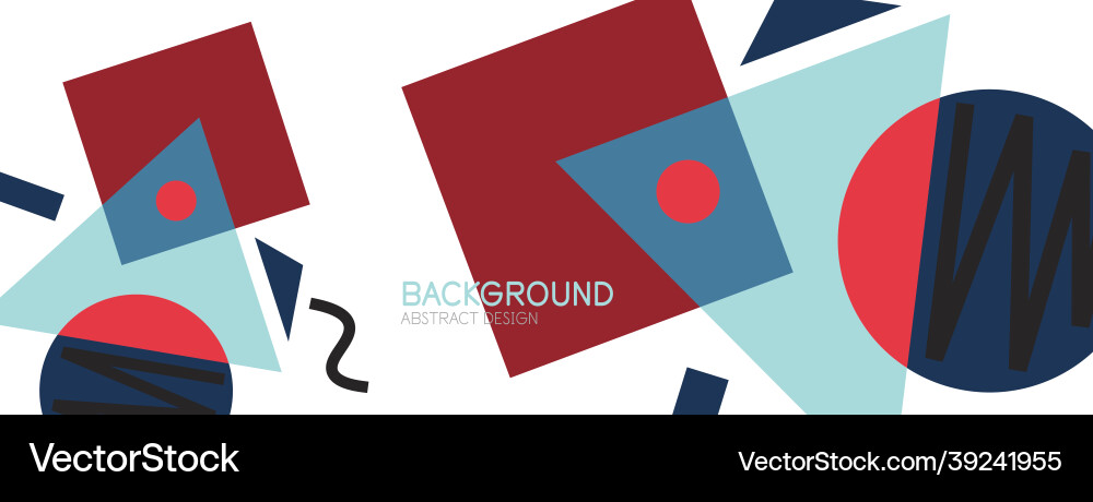 Abstract background blocks lines triangles Abstract background blocks lines triangles vector image