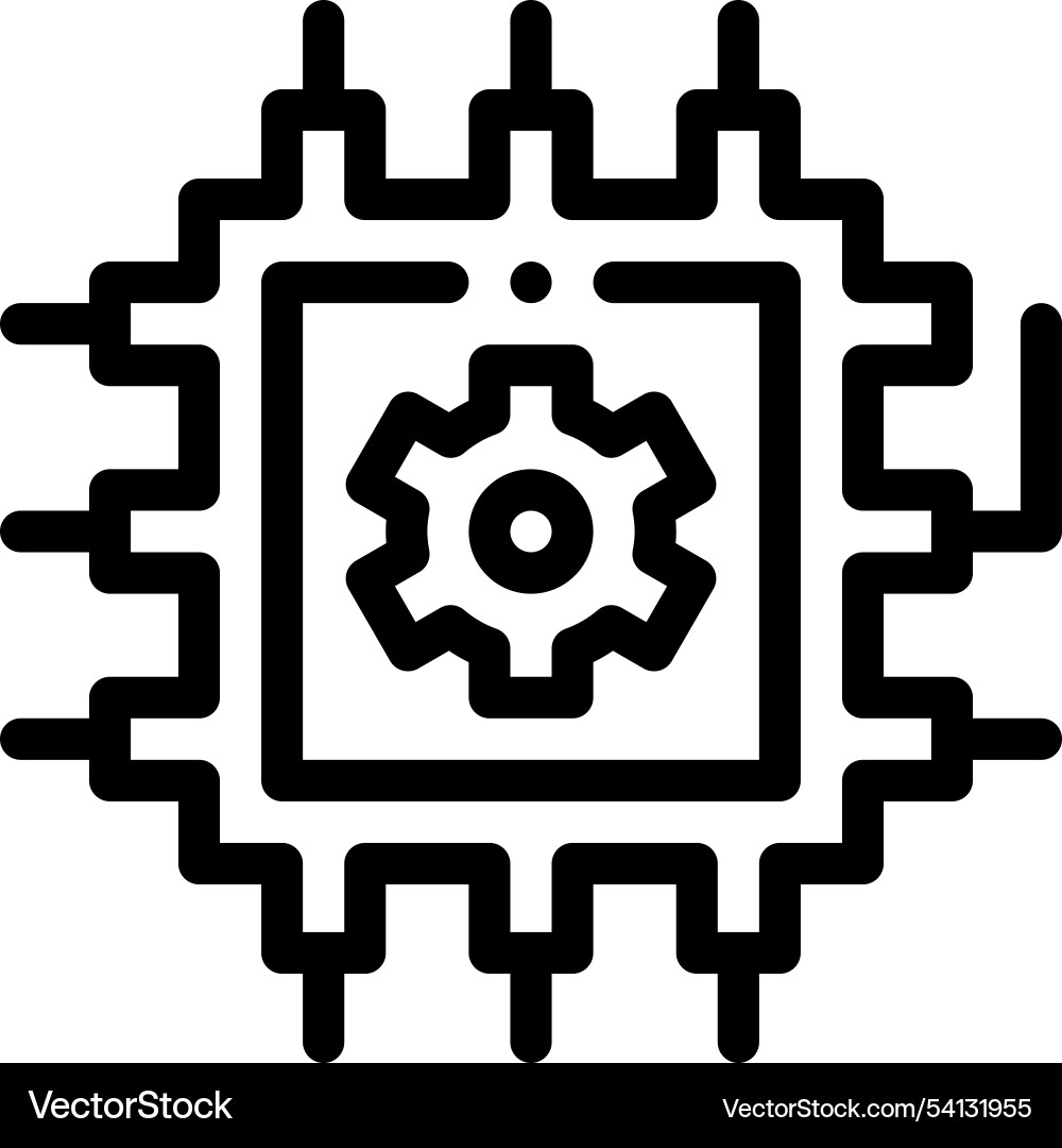Hare icon thin linear style design isolated Hare icon thin linear style design isolated vector image
