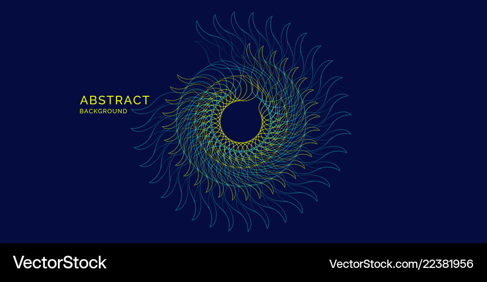 Abstract background with dynamic waves Abstract background with dynamic waves vector image