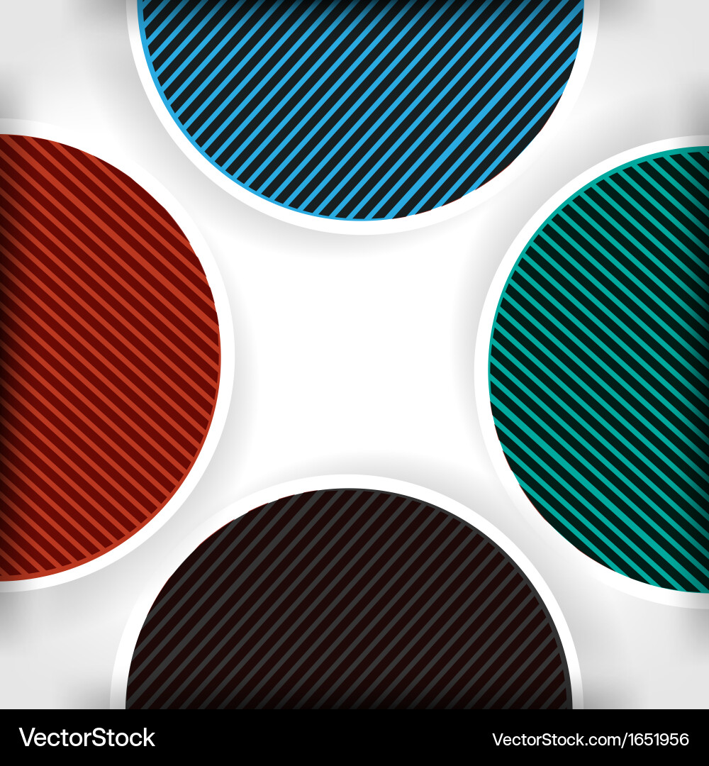 Background with abstract blank for text vector image