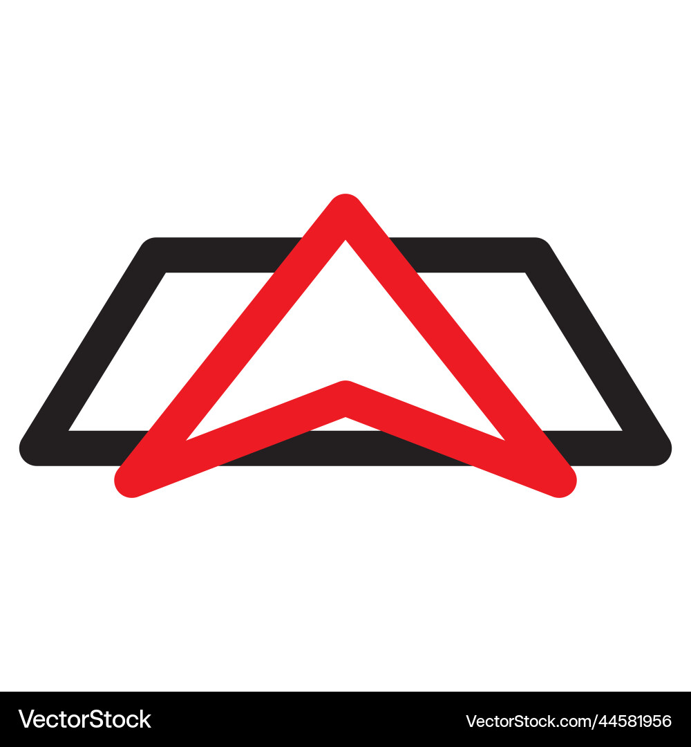 Location arrow icon gps - pointer vector image