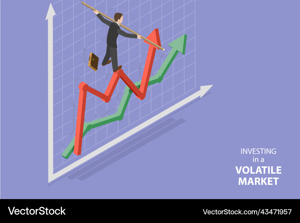 3d isometric flat conceptual Royalty Free Vector Image