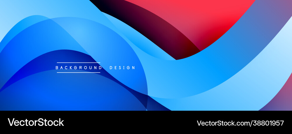 Abstract overlapping lines and circles geometric Vector Image