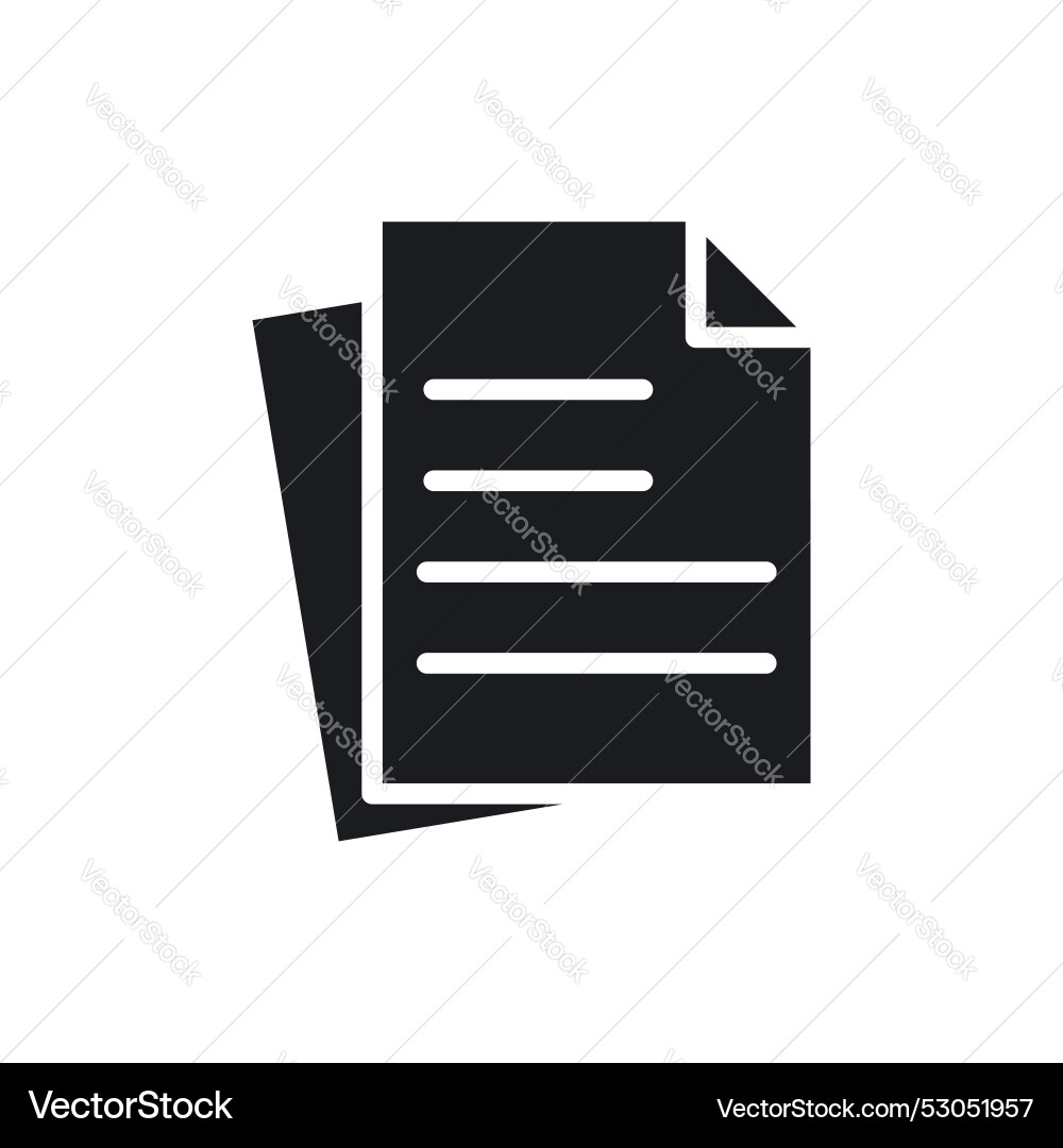 File icon set information document symbol paper File icon set information document symbol paper vector image